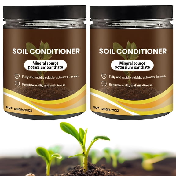 2 Pcs Soil Improvement Loosening Agent, Soil Activators,Organic Soil Activators And Plant Fertilizers, Dirt Health Booster,Promoting Plant Rooting