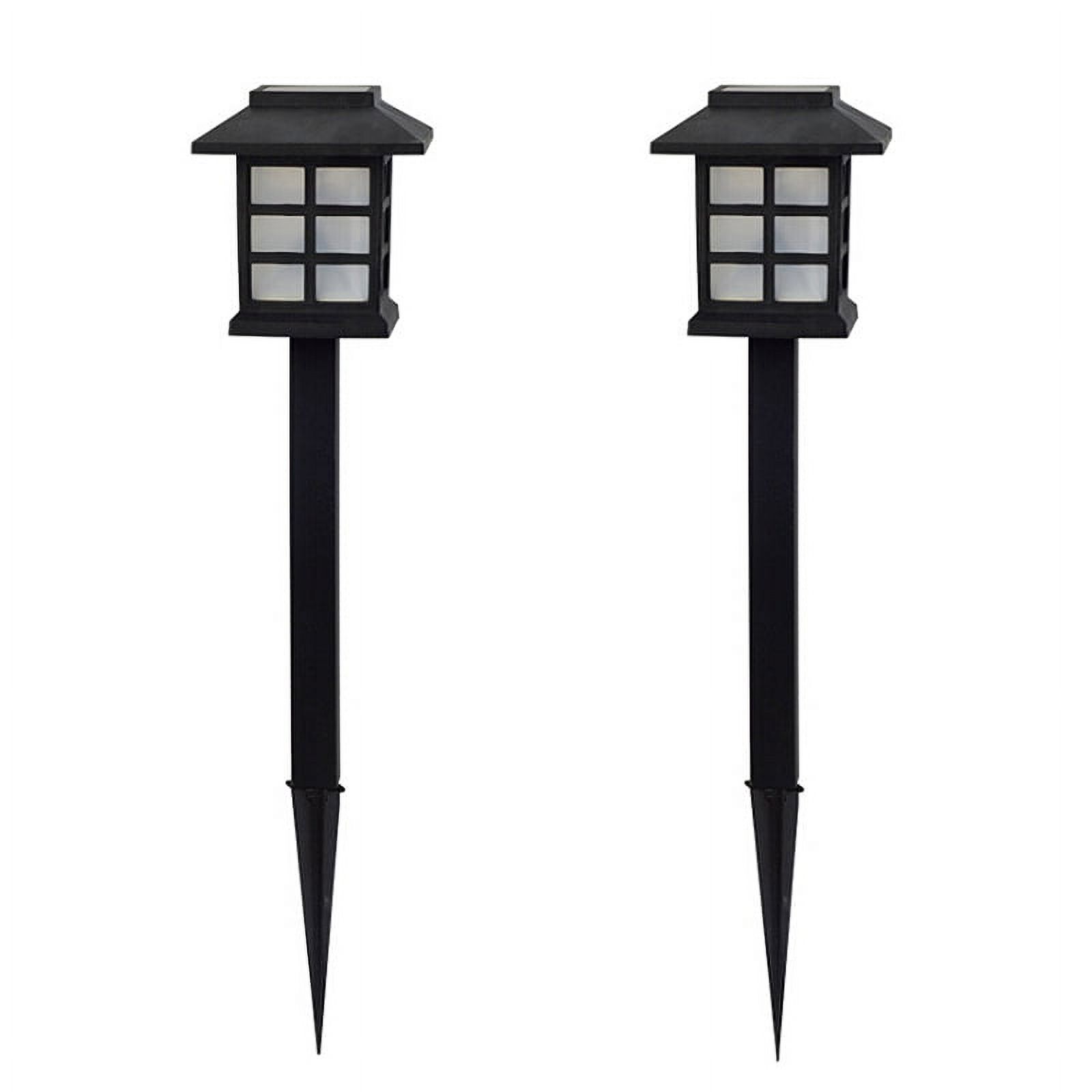 2 Pcs Solar Pathway Lights Outdoor LED Solar Powered Garden Lights for Lawn Patio Yard;2 Pcs Solar Pathway Lights Outdoor LED Solar Powered Garden Lights - image 1 of 9