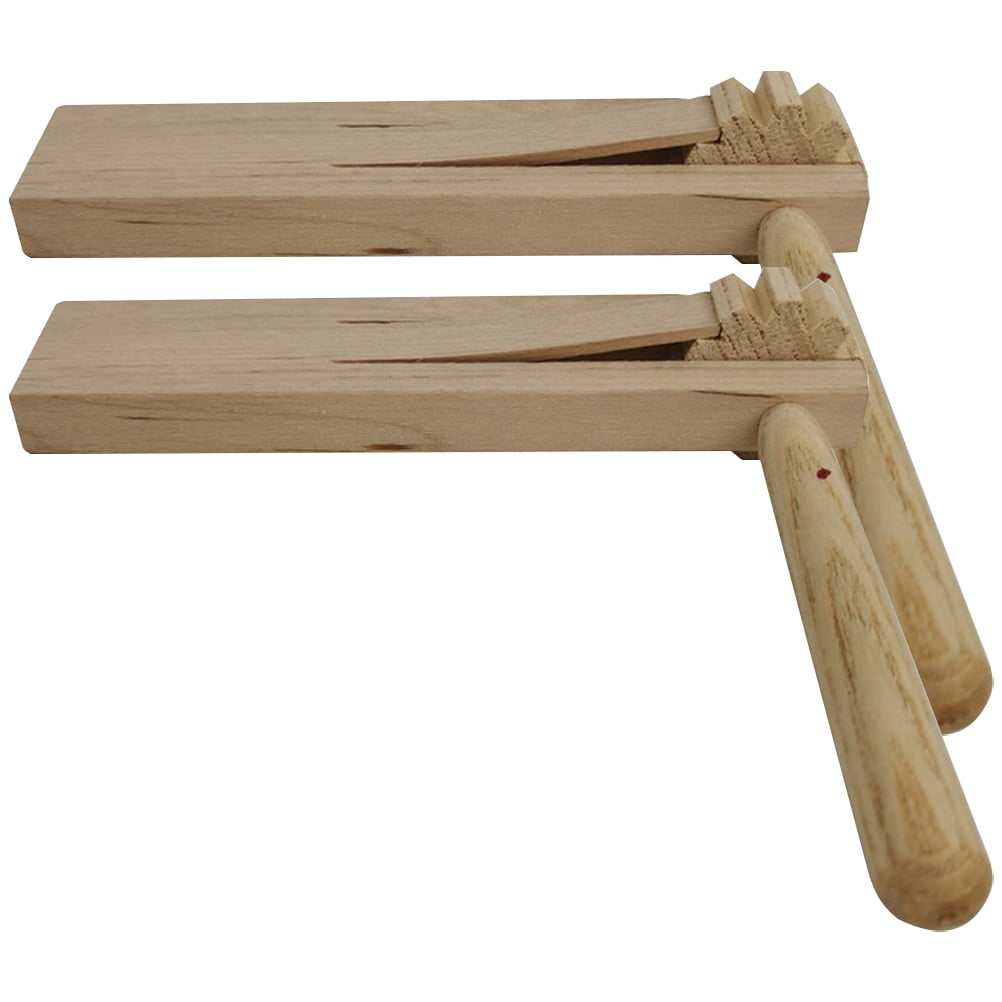 Guichaokj 2 Pcs Soundboard Puzzle Toys Musical Wooden Playset