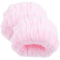 thumbnail image 1 of 2 Pcs Spa Wrist Washband Flannel Wrist Wash Towel Band Washing Face Absorbent Wristbands Wrist Sweatband for Women Girls Grey, 1 of 5