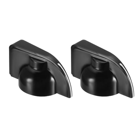 2 Pcs Speaker Control Knobs Power Amplifier Knobs for 6mm Dia. Shaft Potentiometer
