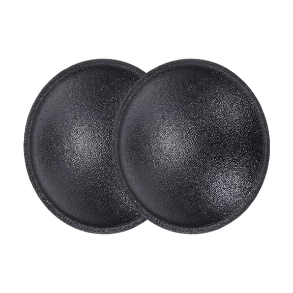 2 Pcs Speaker Dust Cap 55mm/2.2" Outer Diameter Oiled Cloth Cap Dome Cap Subwoofer Coil Cover Caps