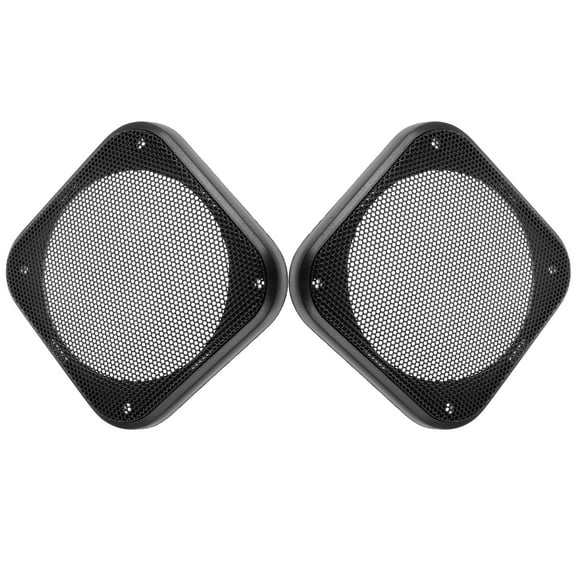 2 Pcs Speaker Grille Mini Speaker Car Subwoofer Grill Speaker Covers Subwoofer Mesh Speaker Accessory