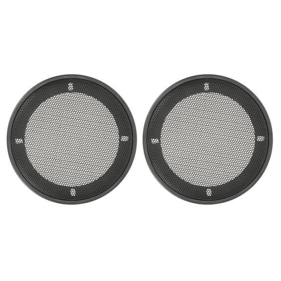 2 Pcs Speaker Grille Subwoofer Loudspeaker Net Covers Mesh Car Guard Accessory Protector
