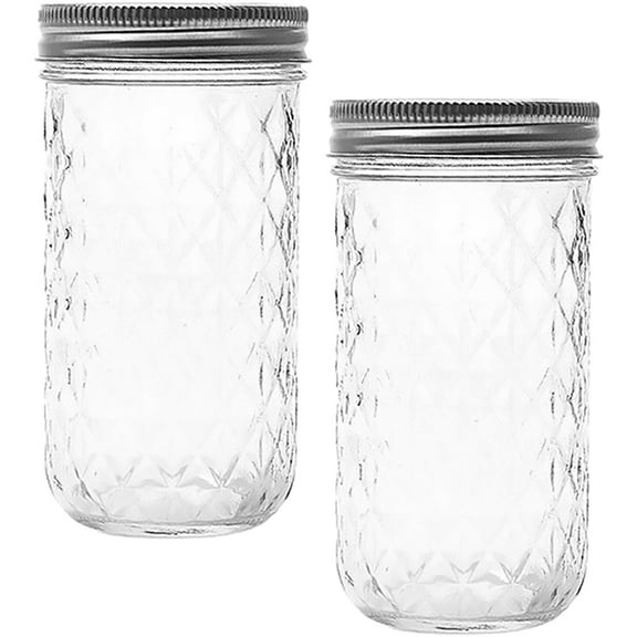 TEHAUX Sealable Lid Containers Classic Home Use 2Pcs 6Inch