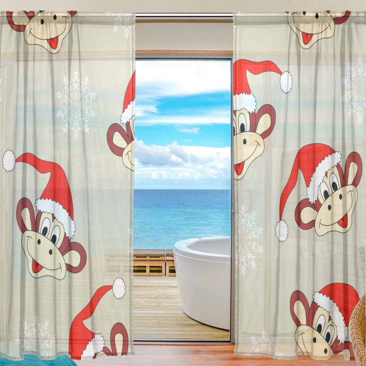 Christmas Labrador Dog Pillow Cover - 12x20 Inches, Imitation Linen, Festive Pet Design, Zipper Closure (Insert Not Included)