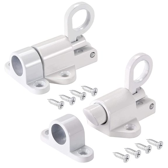 2 Pcs Spring Latch Bolt,Automatic Latch Lock,Spring Latch Lock,Automatic Spring Latch