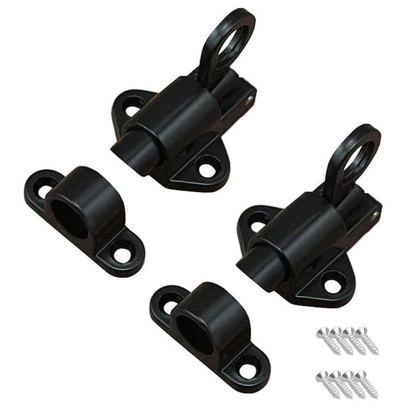 2 Pcs Spring Latch Bolt,Automatic Latch Lock,Spring Latch Lock,Automatic Spring Latch