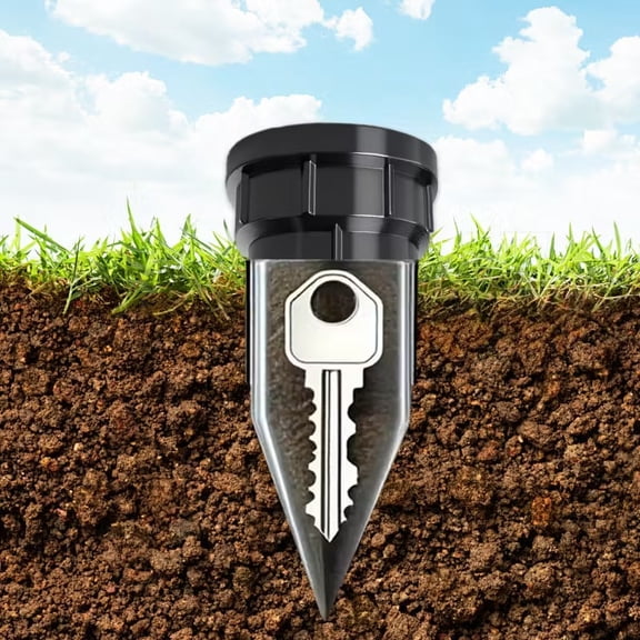 2 Pcs Sprinkler Key Hider, Realistic Key Concealer,Waterproof and Corrosion-ResistantKey Safe