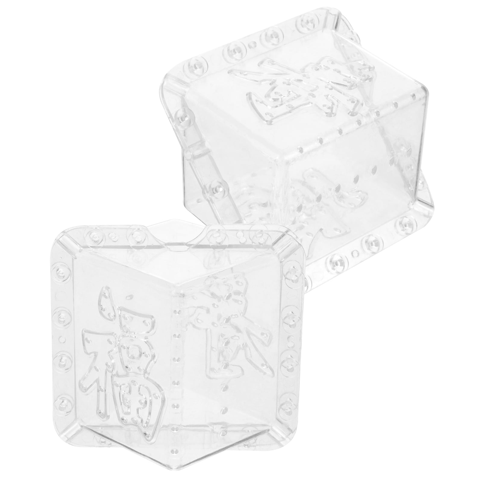 2 Pcs Square Apple Molds Convenient Fruit Shaping Tool Long Serving 2 pcs square apple molds convenient fruit shaping tool long serving