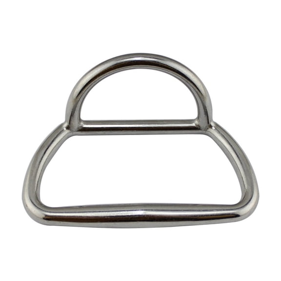 2 Pcs Stainless Steel 316 Inflatable Boats D-ring Handle Towing Ring Marine Hardware Fishing Boats Towing Ring Sailing ,Convenient to Use