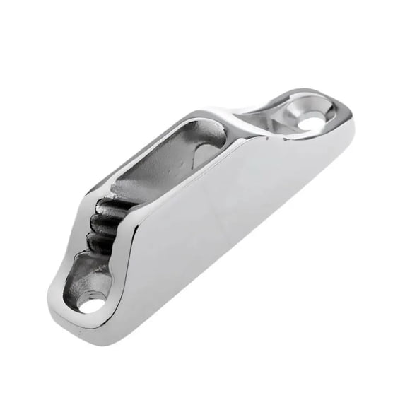 2 Pcs Stainless Steel Boat Clam Cleat Rope Parts Sailing Accessories Hardware Inox 65 *18mm ,Convenient to Use