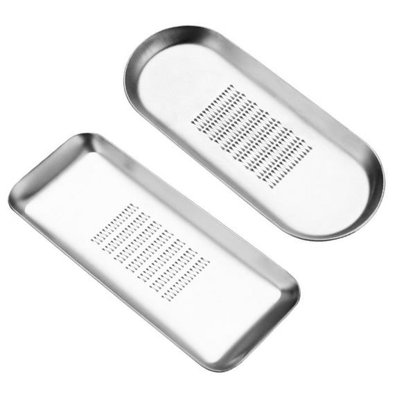 2 Pcs Stainless Steel Ginger Garlic Grater Hand Press Kitchen Accessory Vegetables Crusher Space Saving Cheese