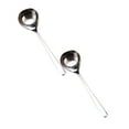 thumbnail image 1 of 2 Pcs Stainless Steel Soup Ladle, Kitchen Cooking Serving Ladle, Kitchen Ladle Spoon for Cooking, Serving, and Stirring Soups, Stews, Chili, Sauce, Dishwasher Safe 8", 1 of 9