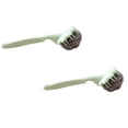 thumbnail image 1 of 2 Pcs Stainless Steel Sponge Brush with Comfortable Handle, Dishwashing Brush with Long Handle, Great for Pots, Pans, Stove, Cast Iron, Gas/Charcoal/and Electric Grills 20cm, 1 of 2