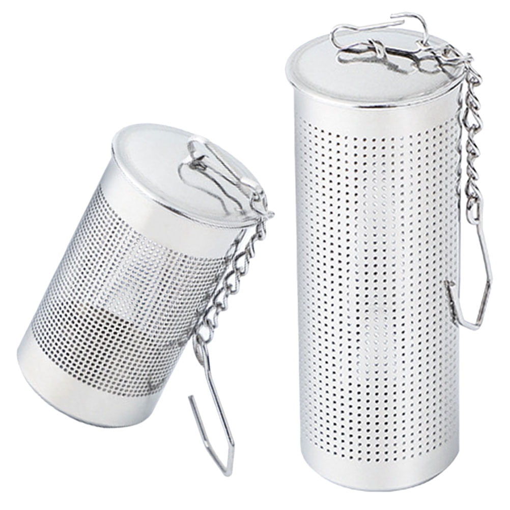 2 Pcs Stainless Steel Tea Strainer Loose Diffuser Strainers for Fine