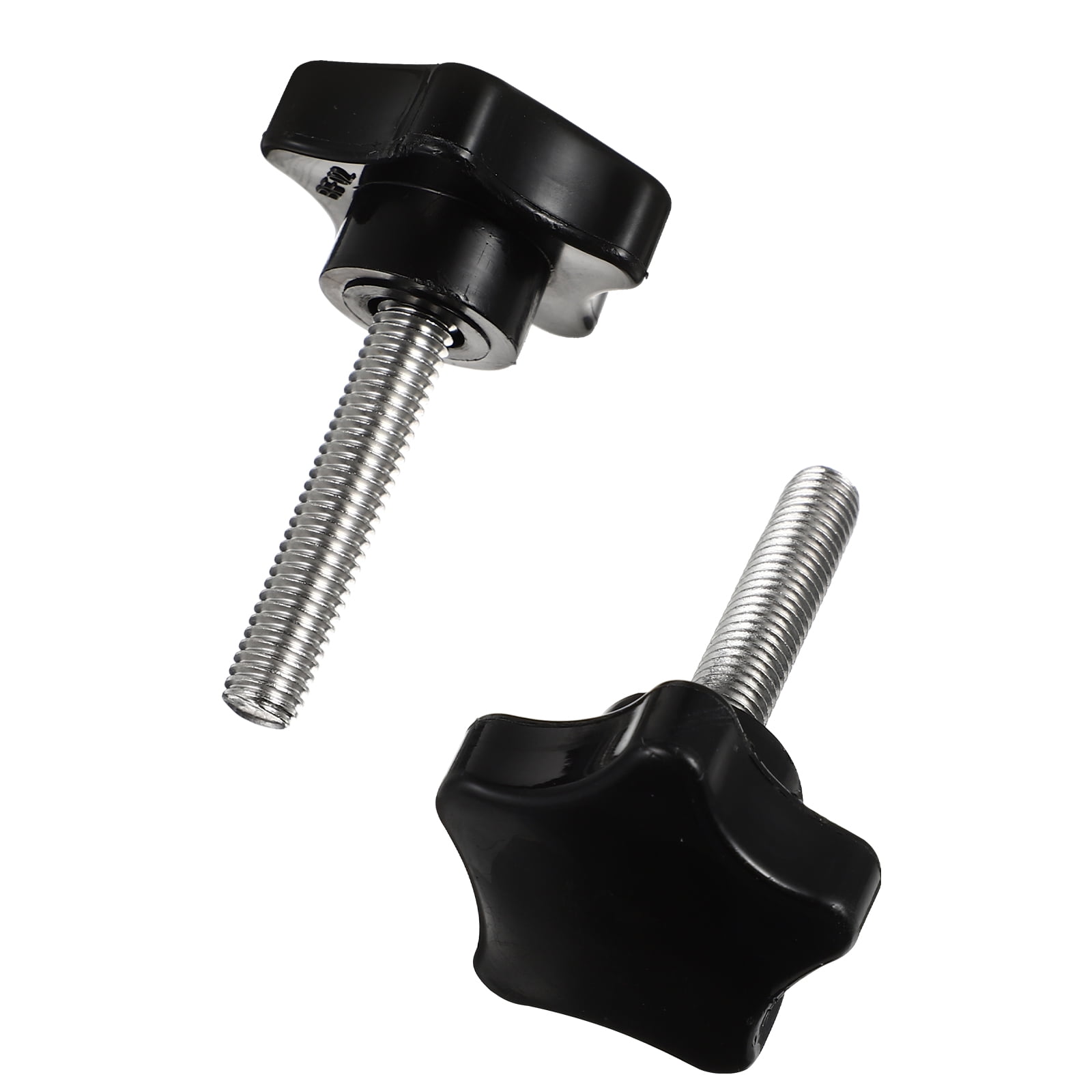 2 Pcs Star Knob Screws Hex Knobs Bolts to Clamp Accessories for Se Umbrella Replacement Parts