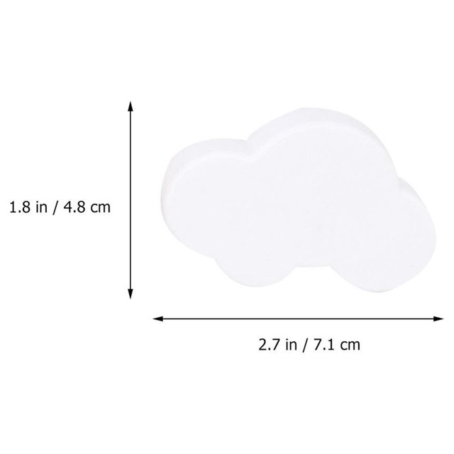 2 Pcs Star Shaped Handle Cartoon Handle Antibumping Knobs