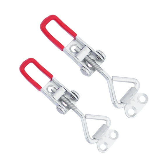 2 Pcs Steel Clip Clamp Quick Release for Clamping Adjustable Toggle Bolt