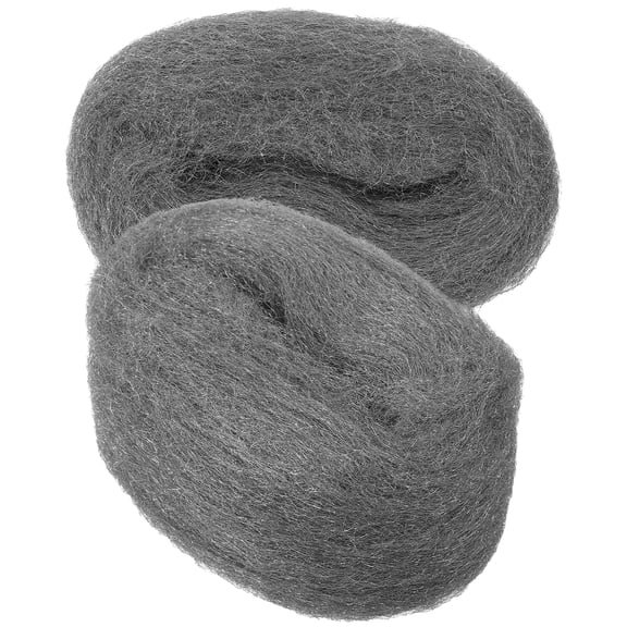 2 Pcs Steel Wool Roll Wire Mesh Buffing Wire Wool Steel Wool Tile Tools