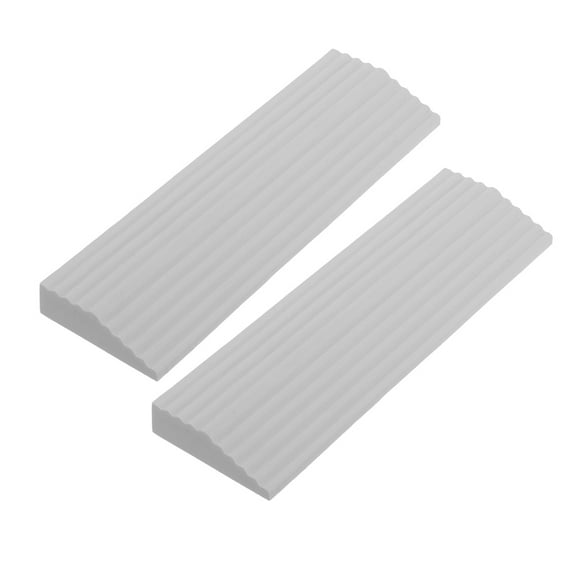 2 Pcs Step Mat Cars Door Transitioning Ram Threshold Ramps for Doorways Threshold Ramps Home Slope Ramps Ramp Mats