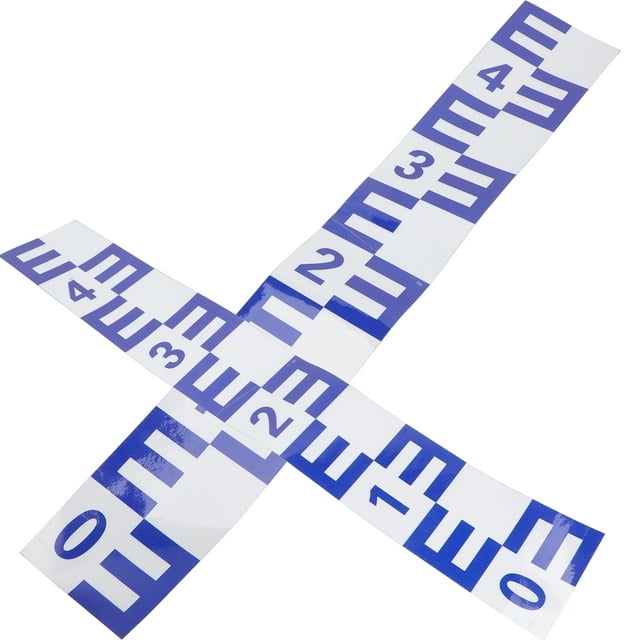 2 Pcs Stickers Water Shortage Reminder Meter Barometers for The Level