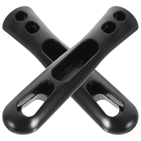 Ergonomic Bakelite Saucepan Handles for Kettle Use Black 2 Pieces Portable and Cookware