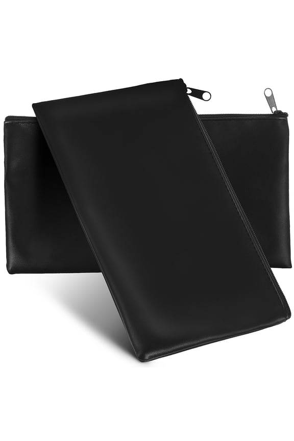 2 Pcs Storage Bag Money Pouch Men's Cash Pu Miss