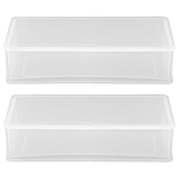 2 Pcs Storage Containers Money Tins Coin Box Oxidation Protection Holder