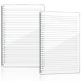 thumbnail image 1 of 2 Pcs Straight Line Stencil 28 cm Scale Calligraphy Template, 1 of 6