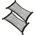 thumbnail image 1 of 2-Pack Stretchable Small Cargo Nets for Car Trunk, Seat Back, Ceiling Storage Organizer, RV Accessories, Mesh, 1 of 6