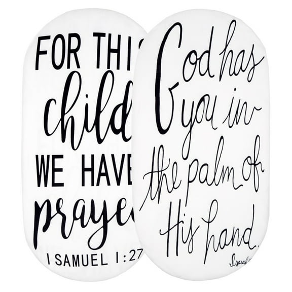 2 Pcs Stretchy Baby Fitted Bassinet Sheets Cradle Moses Basket Oval Rectangle Pad Sheet Mattress Cover Crib Bed Sheet