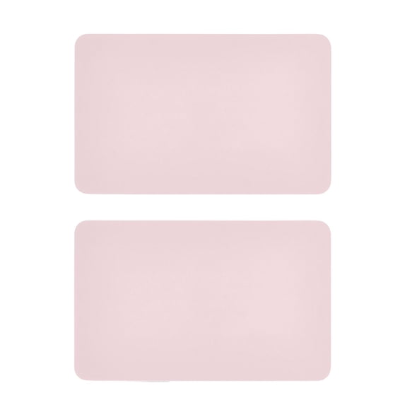 2 Pcs Strong Fridge Magnets Light Pink Refrigerator Magnets Sticker Decor for Whiteboards Locker 4"x2.5"