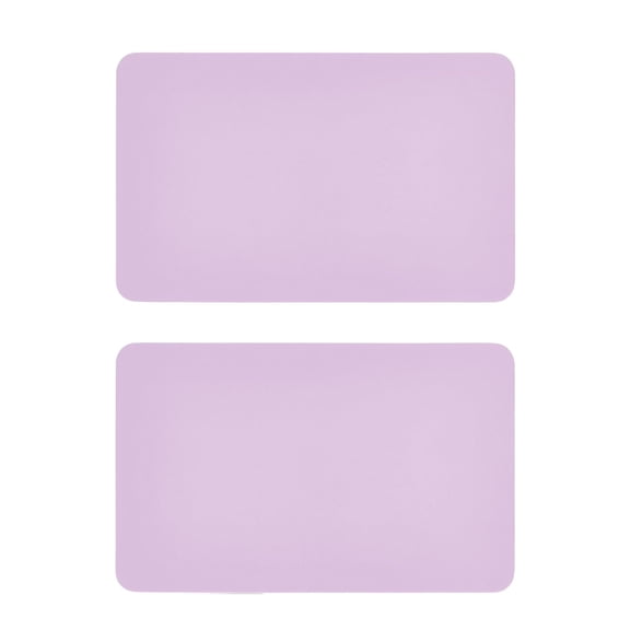 2 Pcs Strong Fridge Magnets Taro Purple Refrigerator Magnets Sticker Decor for Whiteboards Locker 4"x2.5"