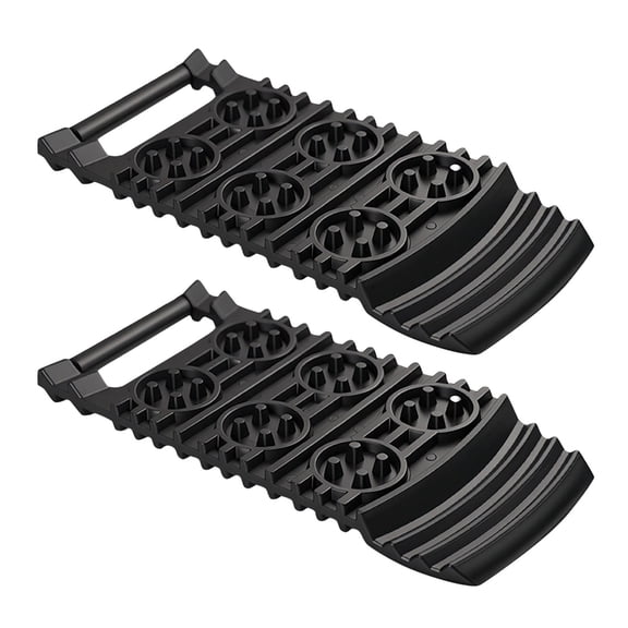 2 Pcs Strong Vehicle Pull Boards for Snow Mud Ice Recovery Against Slip Trail Crisis Save Mattresses