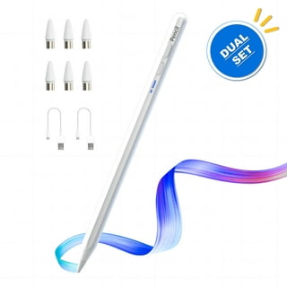 Stylus Pen for iPad 9th&10th Generation-2X Fast Charge Active Pencil  Compatible with Apple iPad Pro inch, iPad Air 3/4/5,iPad iPad Mini 5/6  Gen-White 