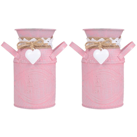 2 Pcs Plant Pots with Orange Juice Design, Flower for Fall Decor, Elder Color, Indoor Outdoor Use