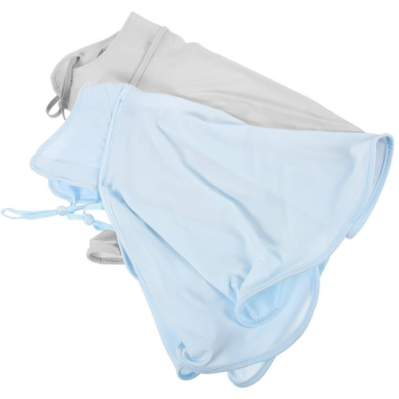 Face Mask Ice Silk 2Pcs 15.1X12.2In