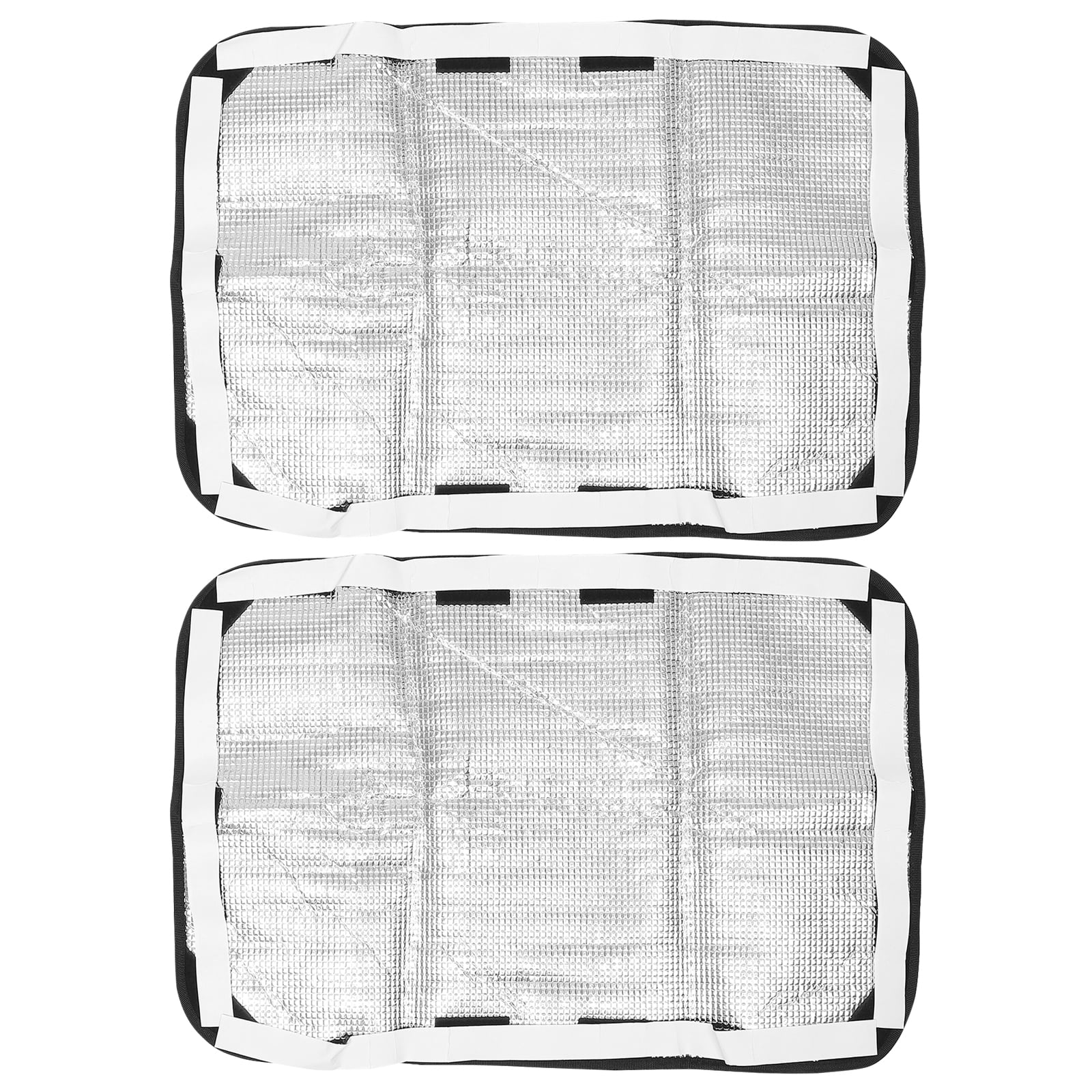 Koolleo 2pcs RV Door Window Shade Cover Camper Window Sunshade Cover RV