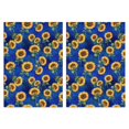 thumbnail image 1 of 2 Pcs Sunflower Blue Pattern Funny Kitchen Towels, Microfiber Dish Towels, Kitchen Tea Towels Set 18" X 26", 1 of 6