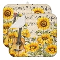 thumbnail image 1 of 2 Pcs Sunflowers Dish Drying Mat - 16 X 18 Inch Floral Absorbent Microfiber Kitchen Counter Mat – Quick-Dry Dish Rack Alternative, Dish Drying Pad for Dishes, Cups, Utensils, Pots & Pans, 1 of 3