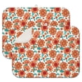 thumbnail image 1 of 2 Pcs Sunflowers Dish Drying Mat - 18 X 24 Inch Floral Absorbent Microfiber Kitchen Counter Mat – Quick-Dry Dish Rack Alternative, Dish Drying Pad for Dishes, Cups, Utensils, Pots & Pans, 1 of 3