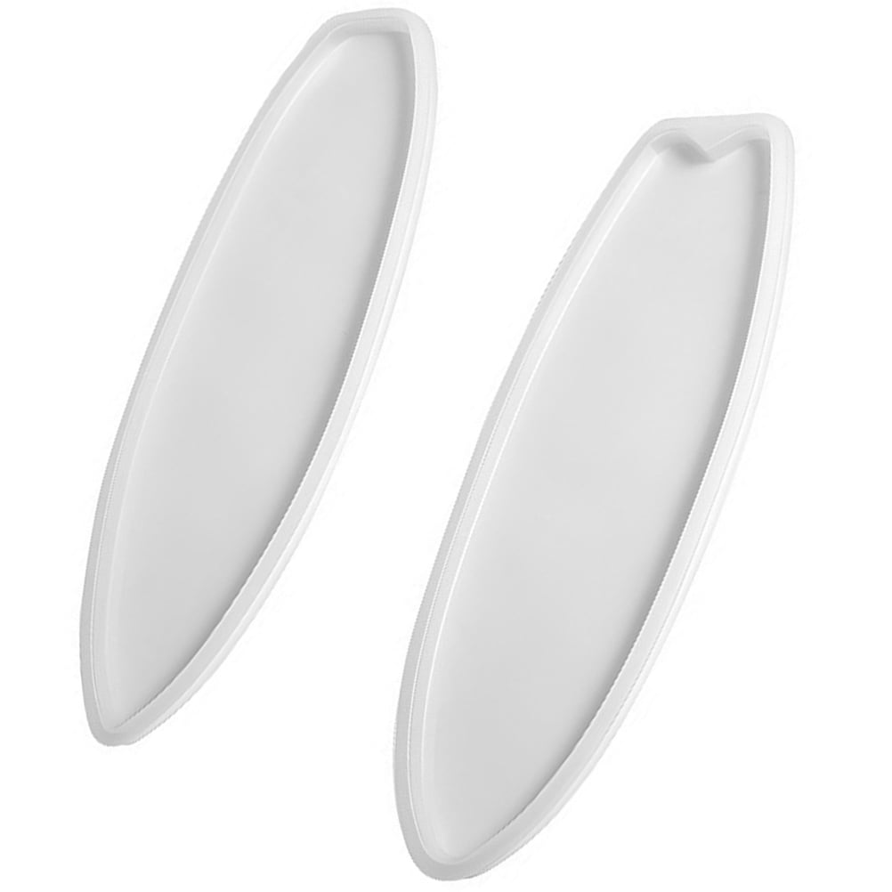 Surfboard Mold DIY Epoxy Silicone Casting for Silica Gel Wall Decor Shape Resin 2 Pcs