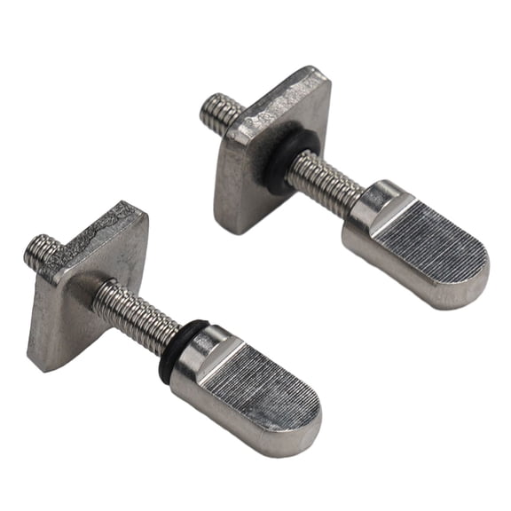 2 Pcs Surfboard Tail Fin Screw Quick Fit Fin Nut & Bolt For Sup / Surf Etc. M4