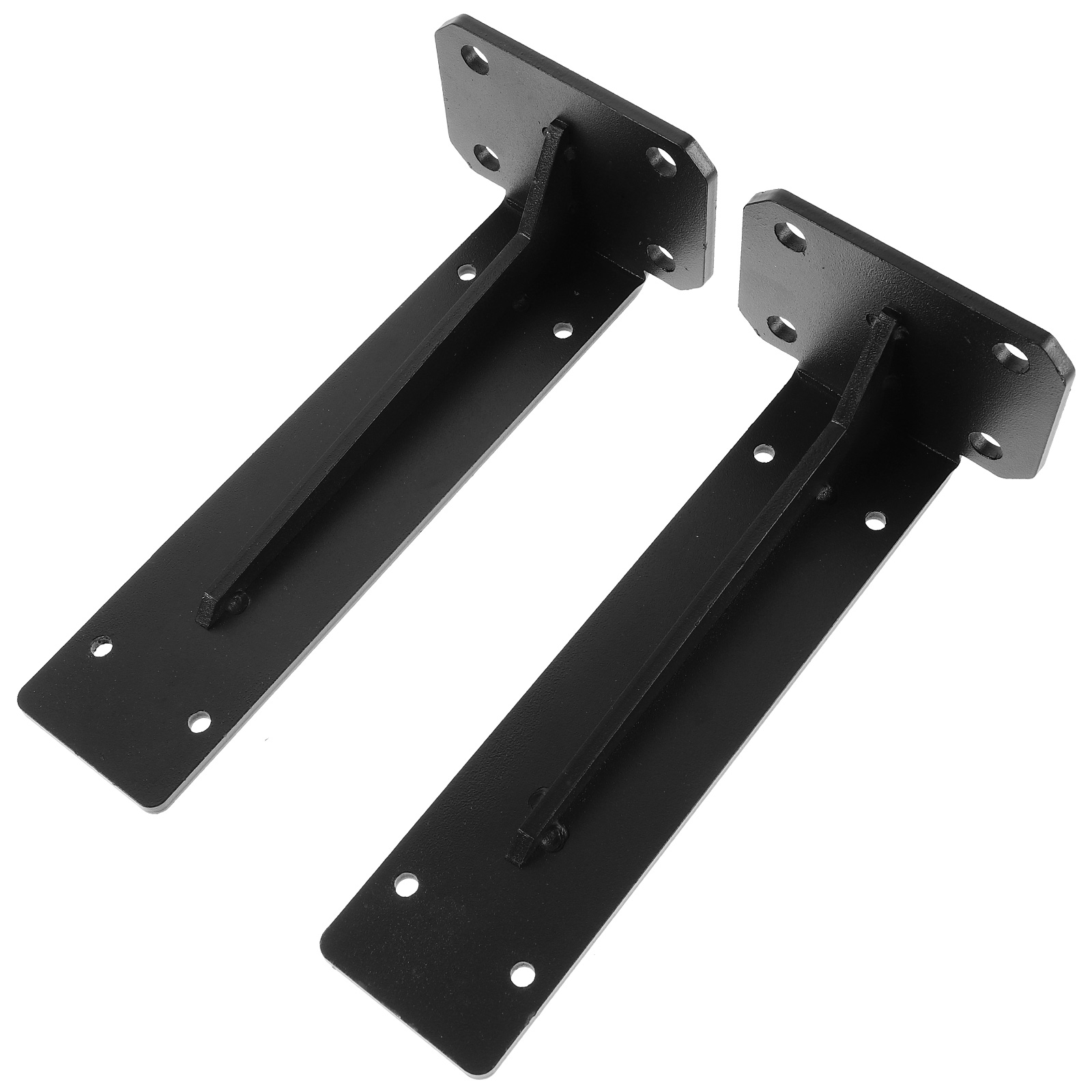 2 Pcs Suspended TV Bracket Floating Shelf Decorative Brackets