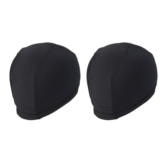 2 Pcs Swimming Cap for Women Bathing Comfortable Fit Caps Kids 6-14 Shower Unisex Stretchable Polyester Miss Girl Child