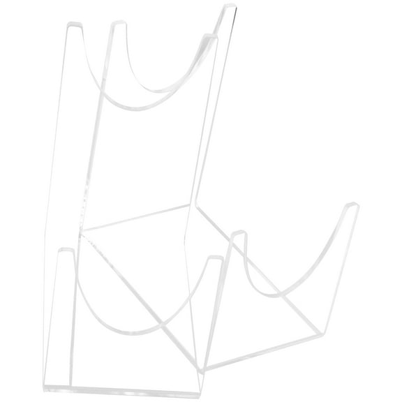 HEMOTON 2pcs Clear Acrylic Stand for Shofar Sword Crafts Shofar Horn Holder