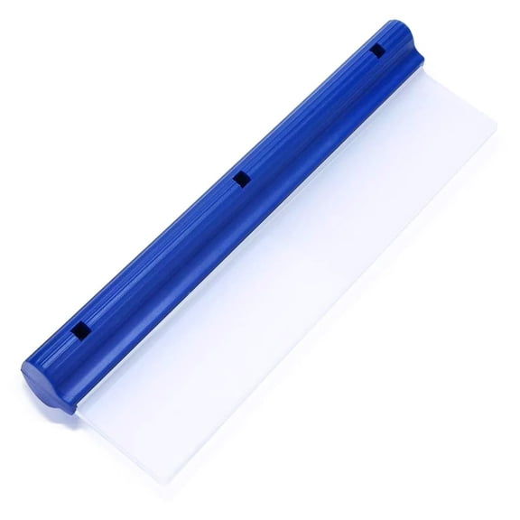 2 Pcs T Bar Car Squeegee for Window Cleaning, Silicone Car Squeegee for Drying Professional Flexible One Pass Water Blade Auto Water Blade Cleaning for Windshield, Glass, Bathroom, 12 Inch