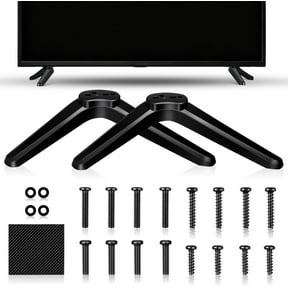 2 Pcs TV Legs Base Stand Compatible, TV Legs Replacement 32-55 Inch Table Holder Stand with Screws Easy Installation TV Feet