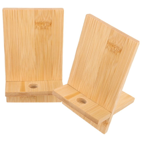 2 Pack Universal Tablet Holder Stand, Hands-Free Desktop Smartphone and Cellphone Holder for Tablets and Phones